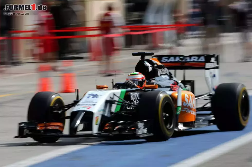 Foto zur News: Sergio Perez (Force India)