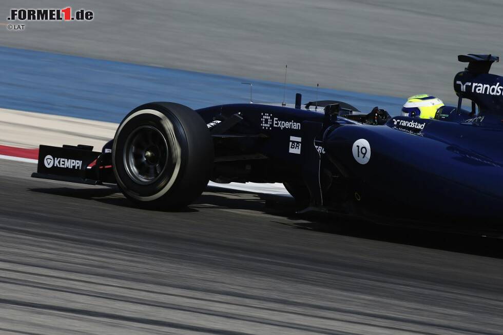 Foto zur News: Gewinner des Tages ist Felipe Massa. Der Williams-Pilot sichert sich in einer Quali-Simulation mit 1:33.258 Minuten die Bestzeit des heutigen Samstags und schafft problemfreie 99 Runden