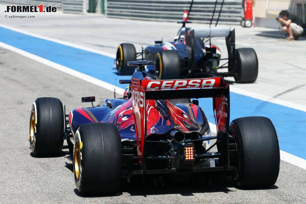 Foto zur News: Jean-Eric Vergne (Toro Rosso) und Adrian Sutil (Sauber)