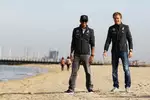 Foto zur News: Lewis Hamilton (Mercedes) und Nico Rosberg (Mercedes)