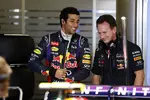 Foto zur News: Daniel Ricciardo (Red Bull) und Christian Horner