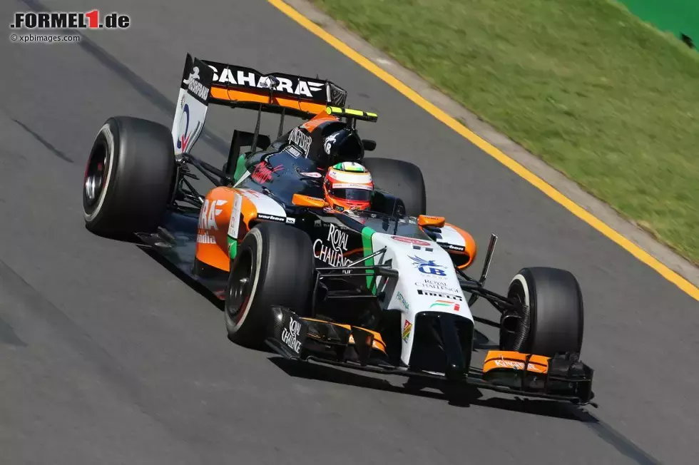 Foto zur News: Sergio Perez (Force India)