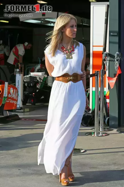 Foto zur News: Jennifer Becks, Freundin von Adrian Sutil (Sauber)