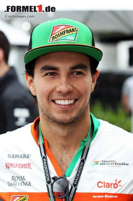 Foto zur News: Sergio Perez (Force India)