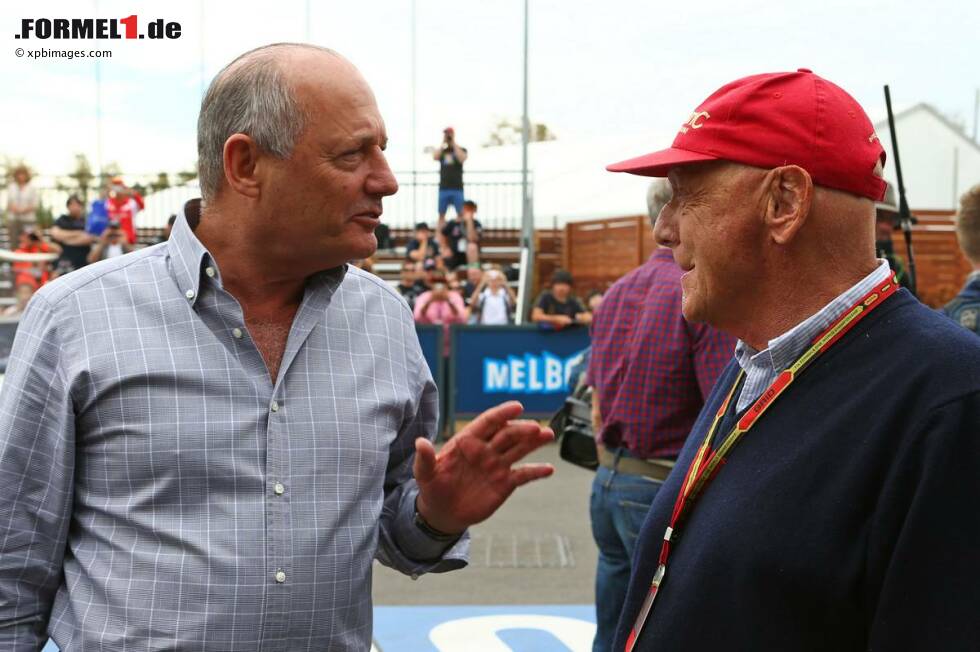 Foto zur News: Ron Dennis und Niki Lauda