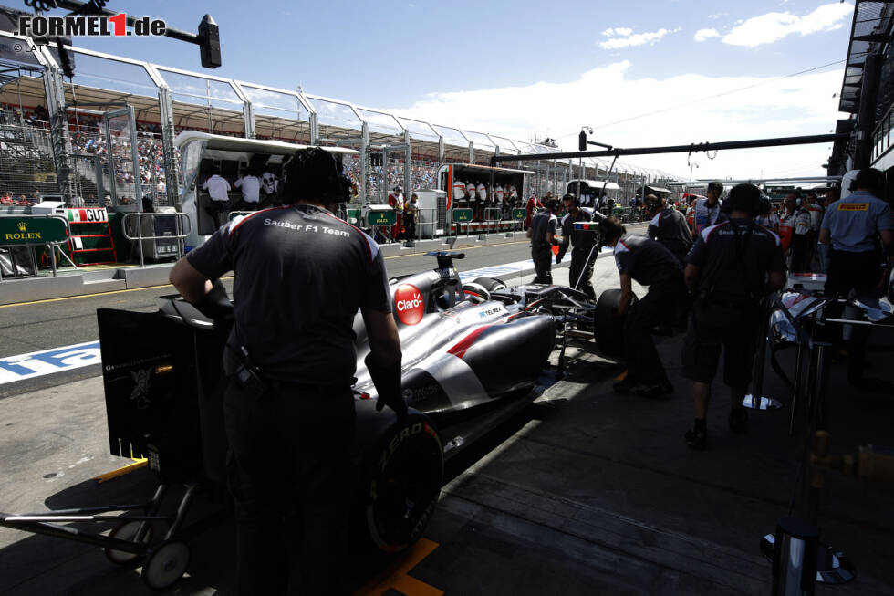 Foto zur News: Adrian Sutil (Sauber)