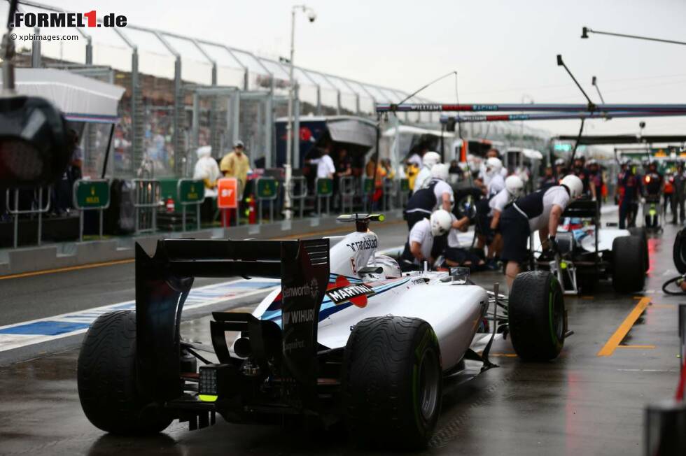 Foto zur News: Valtteri Bottas (Williams) und Felipe Massa (Williams)