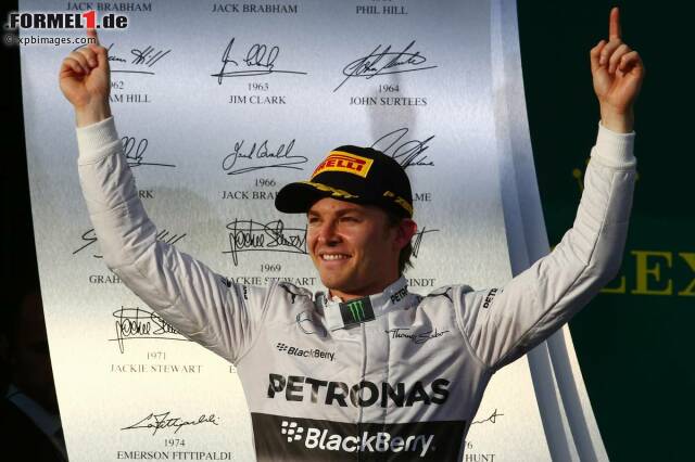 Rosberg Gewinnt Formel-1-Saisonauftakt In Melbourne