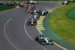 Foto zur News: Nico Rosberg (Mercedes), Kamui Kobayashi (Caterham) und Felipe Massa (Williams)