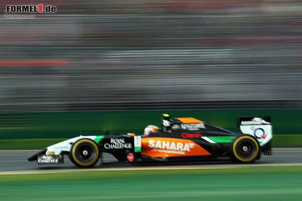 Foto zur News: Sergio Perez (Force India)