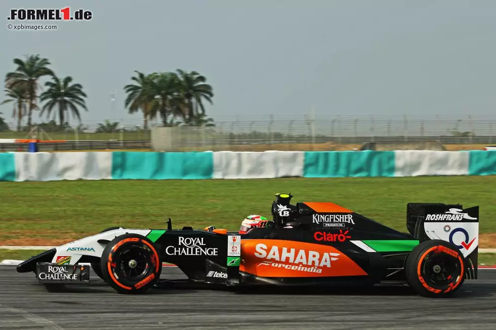 Foto zur News: Sergio Perez (Force India)