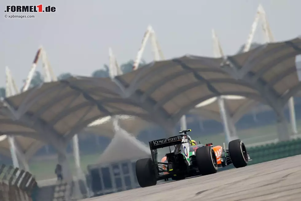 Foto zur News: Sergio Perez (Force India)