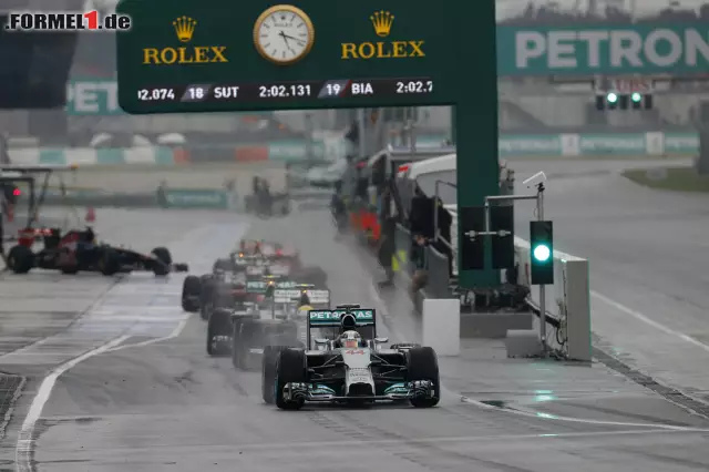 Foto zur News: Im Qualifying war der Brite stets vorn dabei, auch, als es darum ging, angesichts der unsicheren Wetterlage sicherheitshalber immer früh auf die Strecke zu gehen.