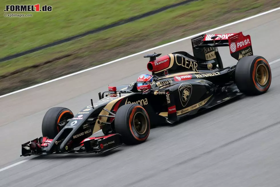 Foto zur News: Romain Grosjean (Lotus)