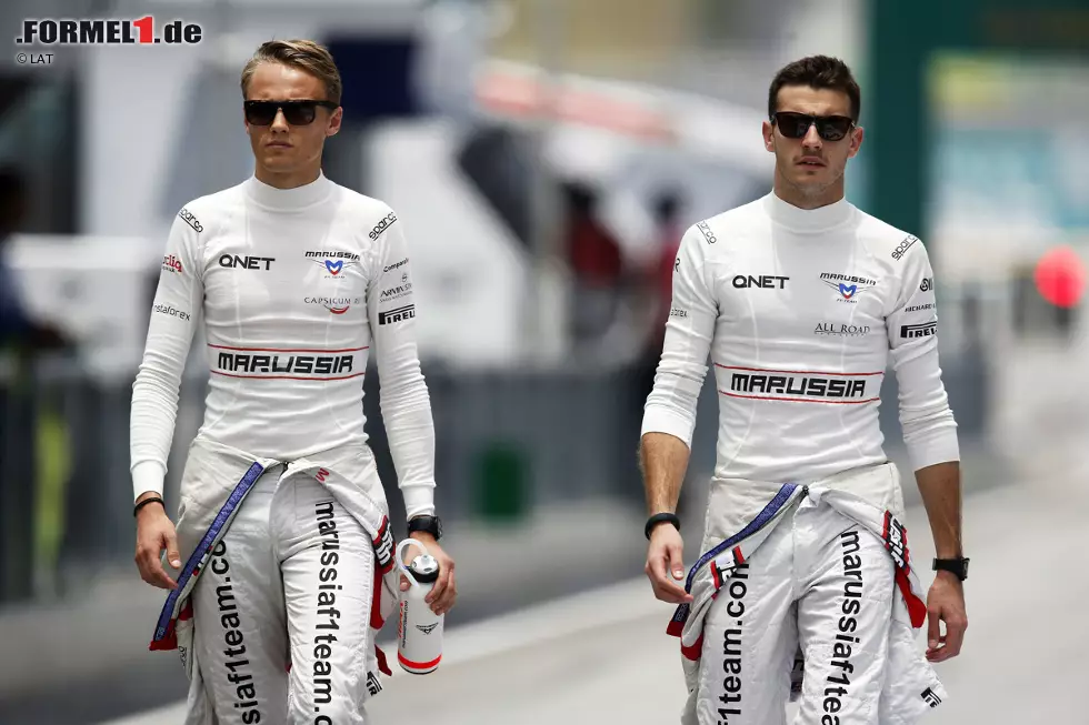 Foto zur News: Max Chilton (Marussia) und Jules Bianchi (Marussia)