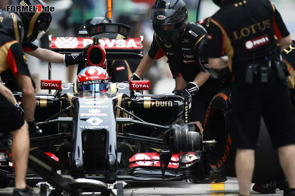 Foto zur News: Romain Grosjean (Lotus)