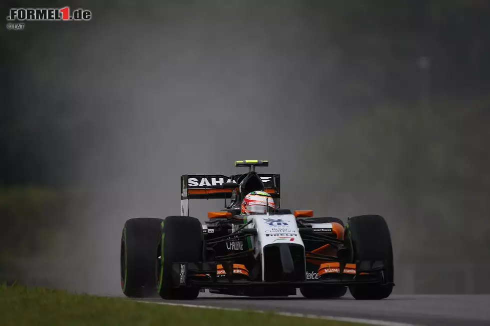 Foto zur News: Sergio Perez (Force India)