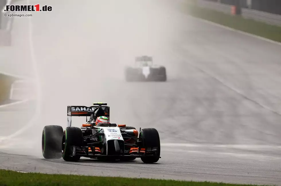 Foto zur News: Sergio Perez (Force India)