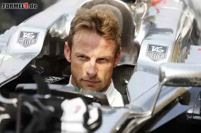 Foto zur News: Teamkollege Jenson Button behielt dagegen in der Hitze einen kühlen Kopf und kam als Sechster relativ weit nach vorn.