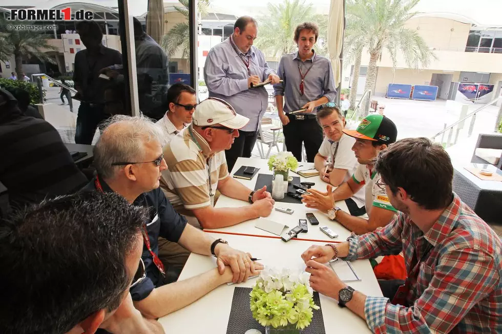 Foto zur News: Sergio Perez (Force India)