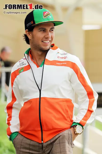 Foto zur News: Sergio Perez (Force India)