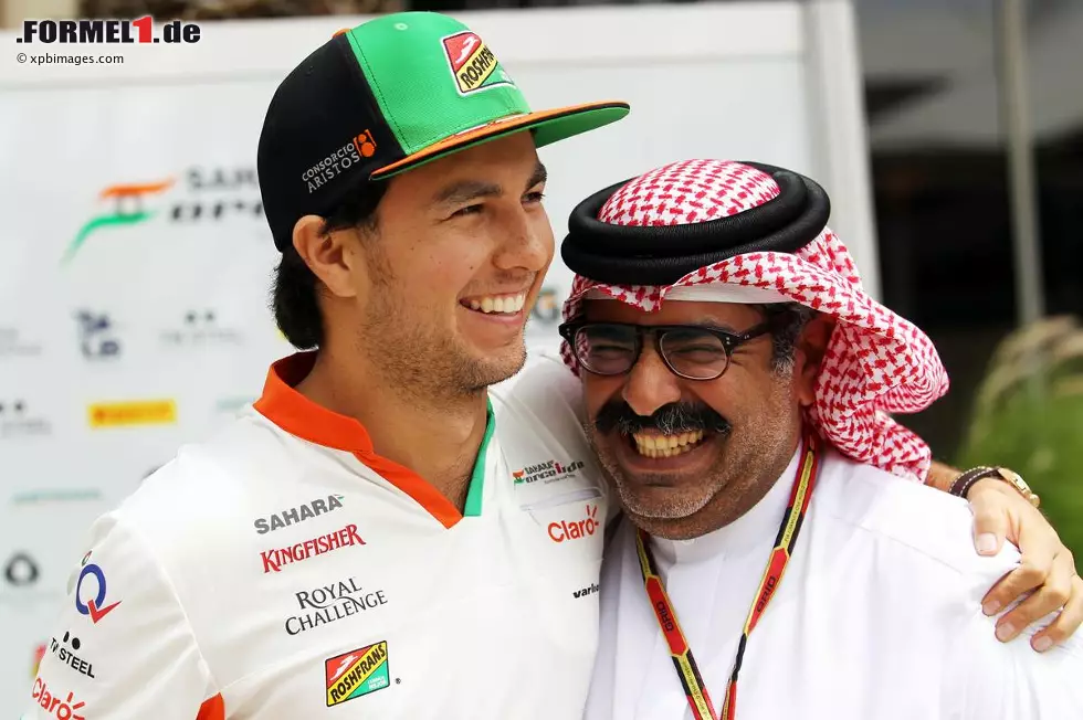 Foto zur News: Sergio Perez (Force India)