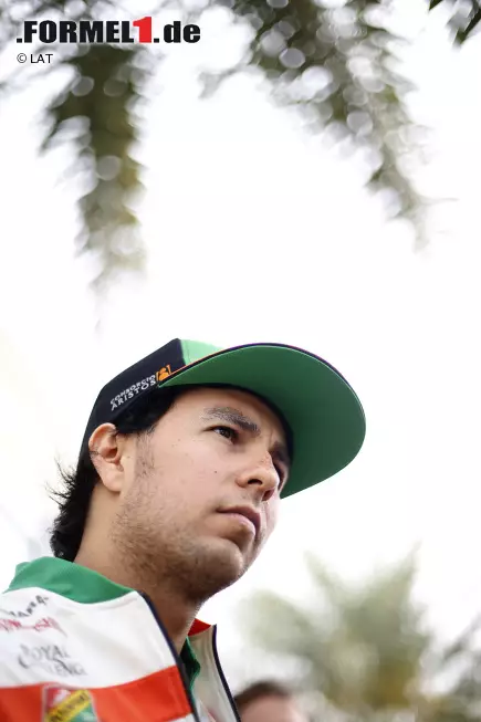 Foto zur News: Sergio Perez (Force India)