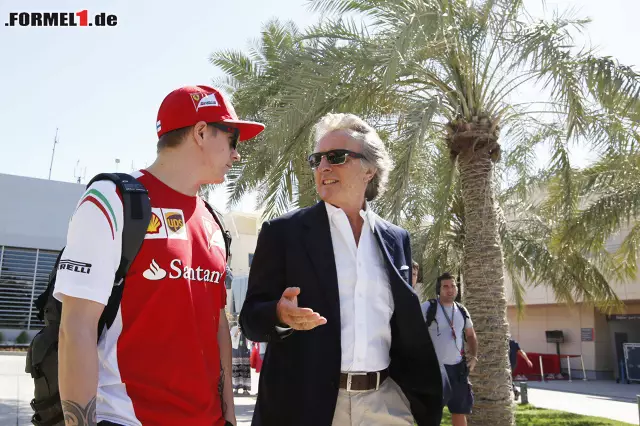 Foto zur News: Ferrari-Präsident Luca di Montezemolo hatte seinen Fahrern...