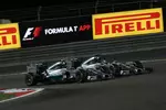 Foto zur News: Nico Rosberg (Mercedes) und Lewis Hamilton (Mercedes)