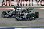 Foto zur News: Lewis Hamilton (Mercedes) und Nico Rosberg (Mercedes)