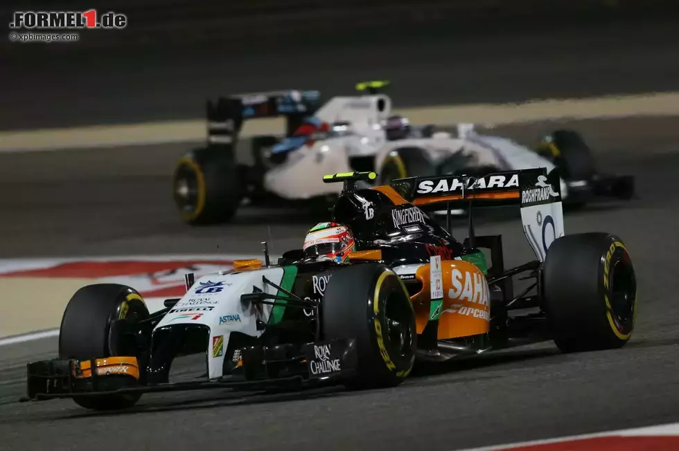 Foto zur News: Sergio Perez (Force India)