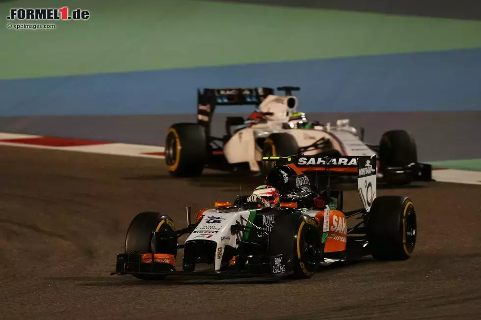 Foto zur News: Sergio Perez (Force India)