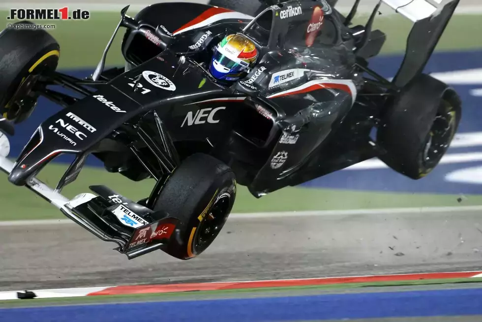 Foto zur News: Sergio Perez (Force India)