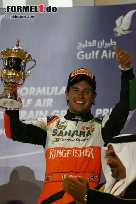 Foto zur News: Sergio Perez (Force India)