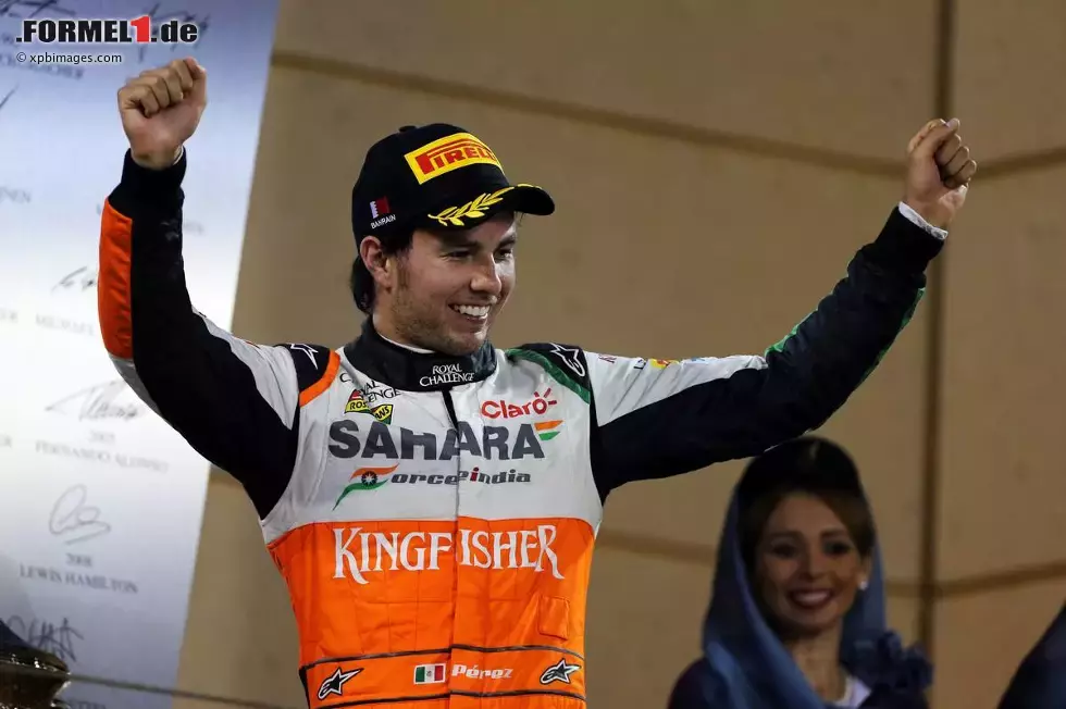 Foto zur News: Sergio Perez (Force India)