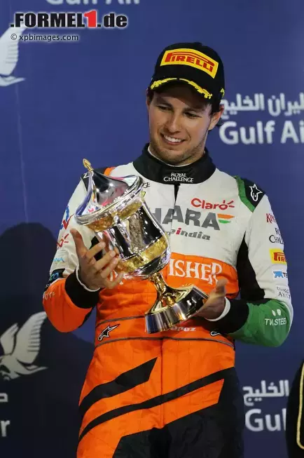 Foto zur News: Sergio Perez (Force India)