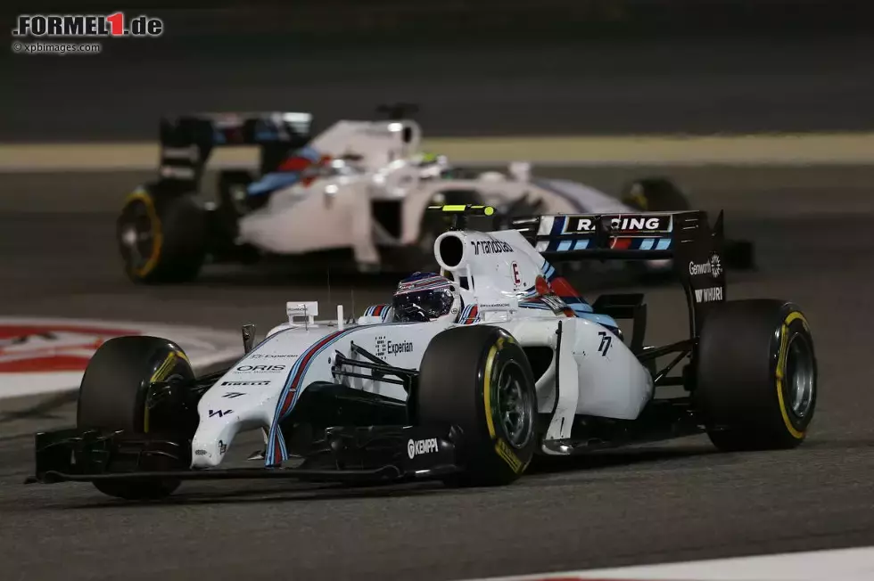 Foto zur News: Valtteri Bottas (Williams) und Felipe Massa (Williams)