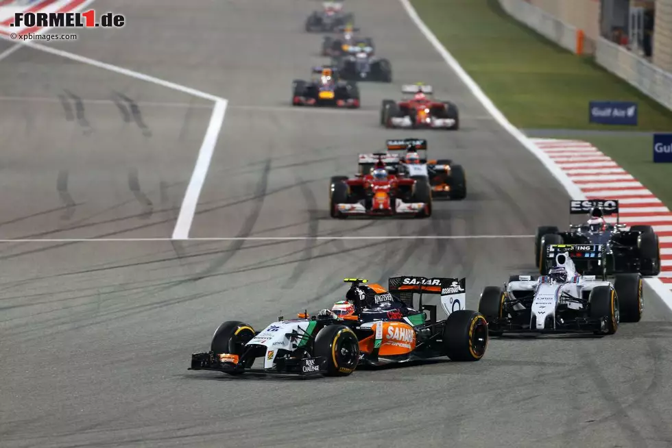 Foto zur News: Sergio Perez (Force India)