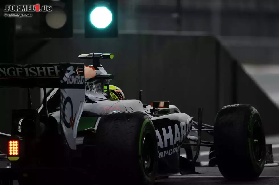 Foto zur News: Sergio Perez (Force India)