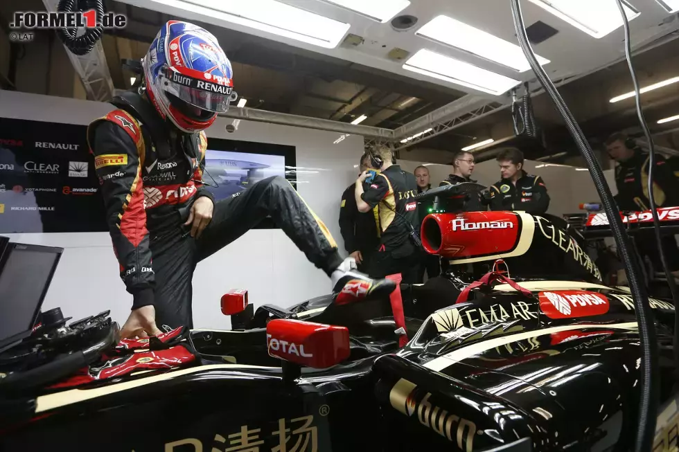 Foto zur News: Romain Grosjean (Lotus)