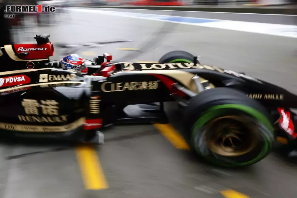 Foto zur News: Romain Grosjean (Lotus)