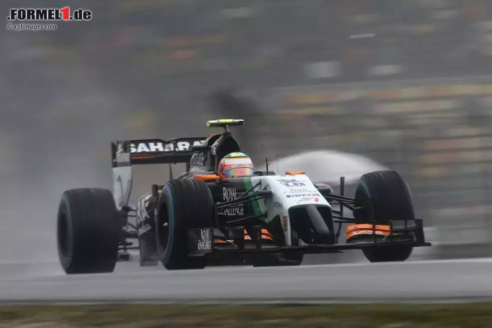 Foto zur News: Sergio Perez (Force India)