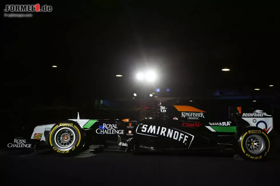 Foto zur News: Neue Force-India-Lackierung vor Barcelona