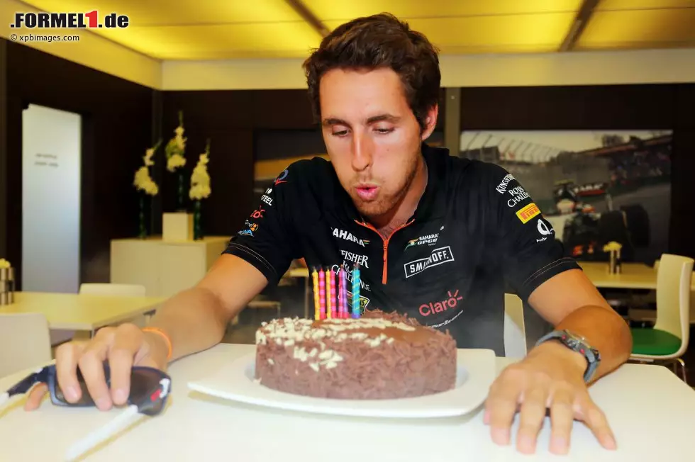 Foto zur News: Daniel Juncadella (Force India) feiert seinen 23. Geburtstag