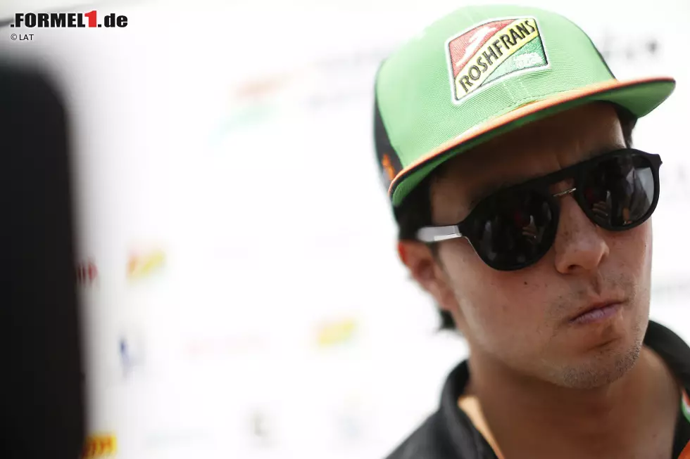 Foto zur News: Sergio Perez (Force India)