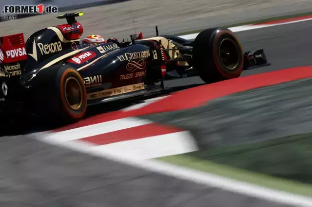 Foto zur News: Pastor Maldonado folgte im Lotus mit 2,342 Sekunden Abstand auf dem neunten Rang.