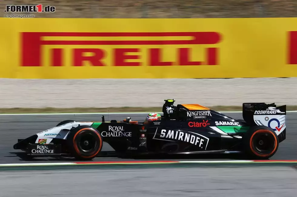 Foto zur News: Sergio Perez (Force India)