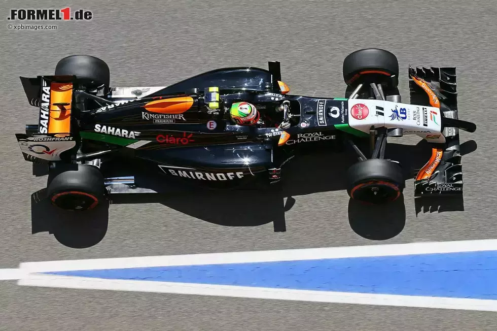 Foto zur News: Sergio Perez (Force India)