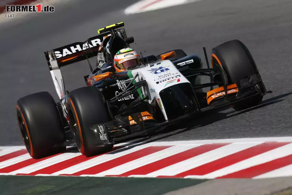 Foto zur News: Sergio Perez (Force India)