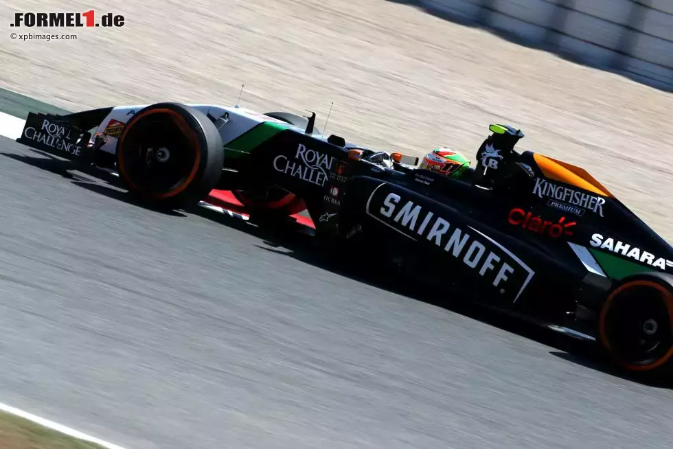 Foto zur News: Sergio Perez (Force India)